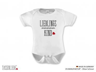 "Lieblings Kind" Baby Strampler kurz